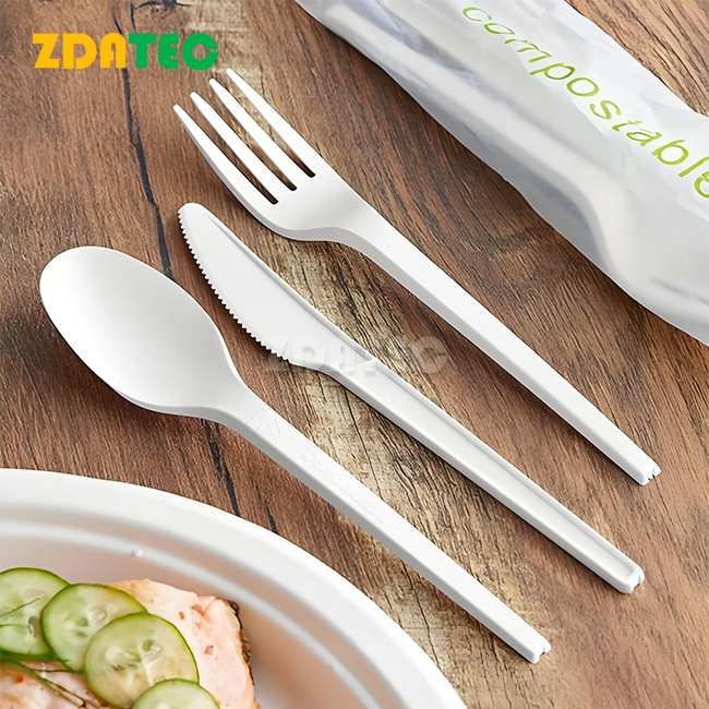 Biodegradable PLA spoon knife fork
